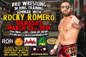 Rocky Romero seminar 3-13-14 flyer