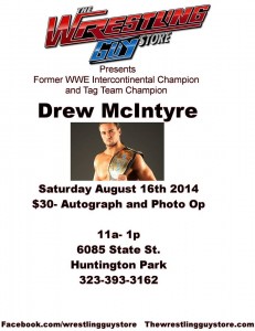 Drew McIntyre 8-16-14 flyer