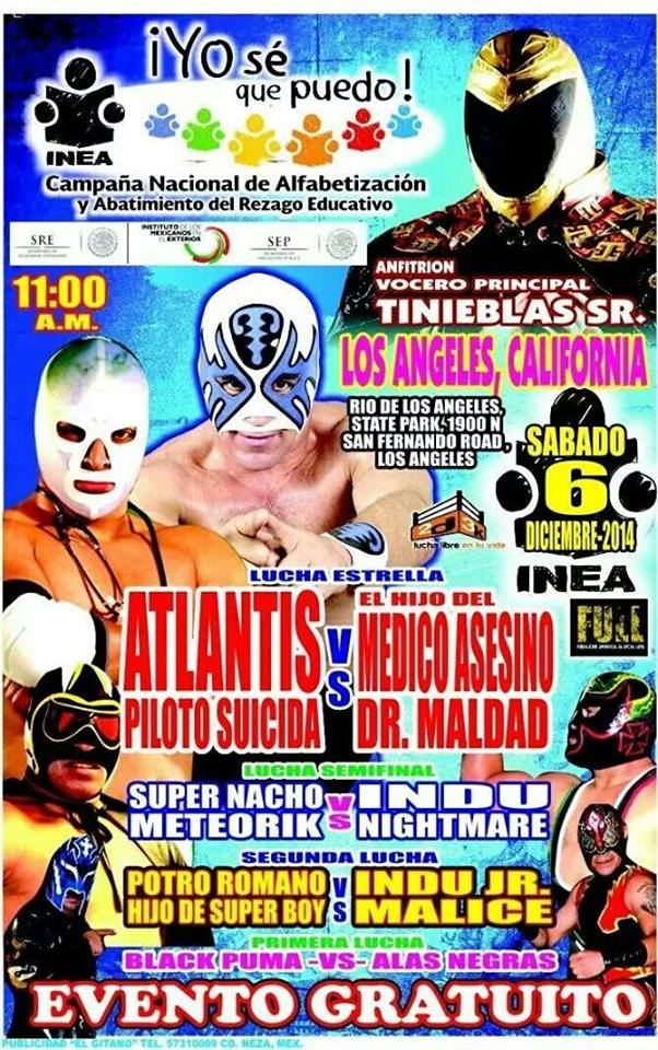 Lucha Libre Event in Los Angeles, Ca "FREE EVENT"